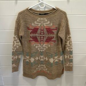 Western Inspired Long Ralph Lauren Sweater